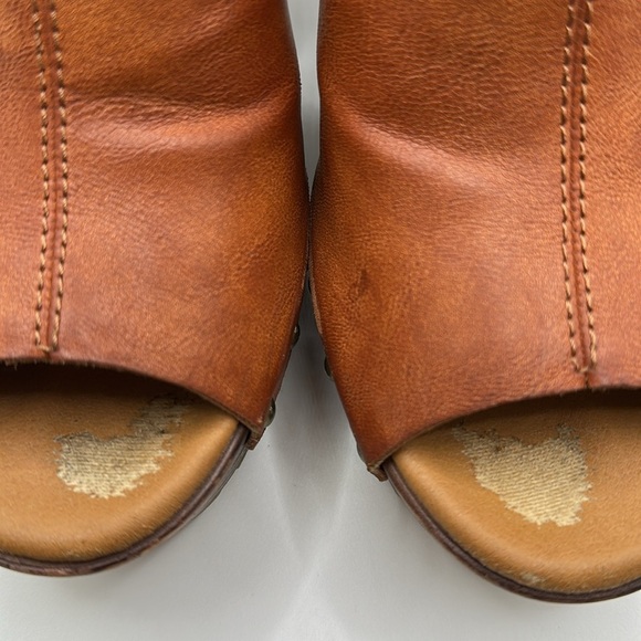 Korks Arden vegan leather sandals tan size 9 - Picture 7 of 10